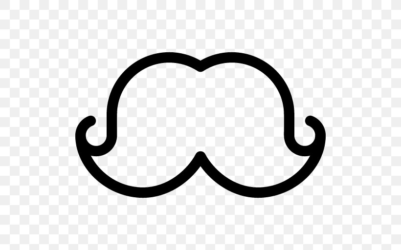 Moustache Hair Clip Art, PNG, 512x512px, Moustache, Beard, Black And White, Body Jewelry, Drawing Download Free