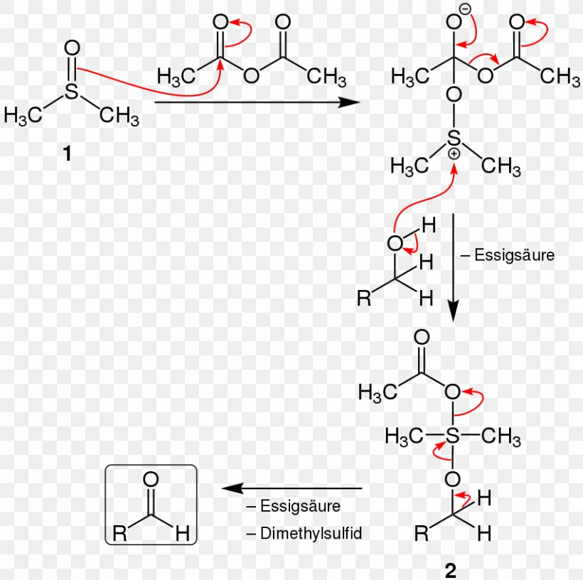 Albright-Goldman Oxidation Swern Oxidation Redox Dimethyl Sulfide Chemistry, PNG, 852x848px, Swern Oxidation, Acetic Anhydride, Acid, Aldehyde, Area Download Free