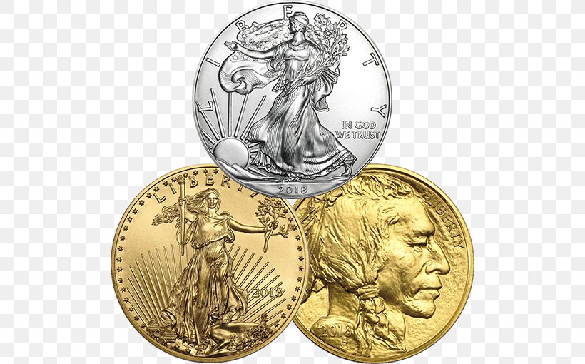 American Silver Eagle Dollar Coin Bullion Coin, PNG, 510x510px, American Silver Eagle, American Buffalo, Bullion, Bullion Coin, Coin Download Free