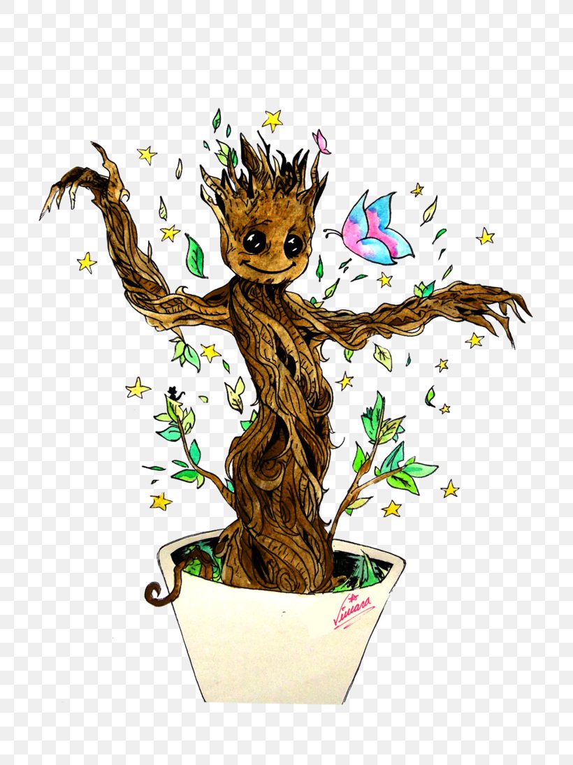 Groot Infant Art, PNG, 730x1095px, Groot, Art, Branch, Deviantart, Fictional Character Download Free
