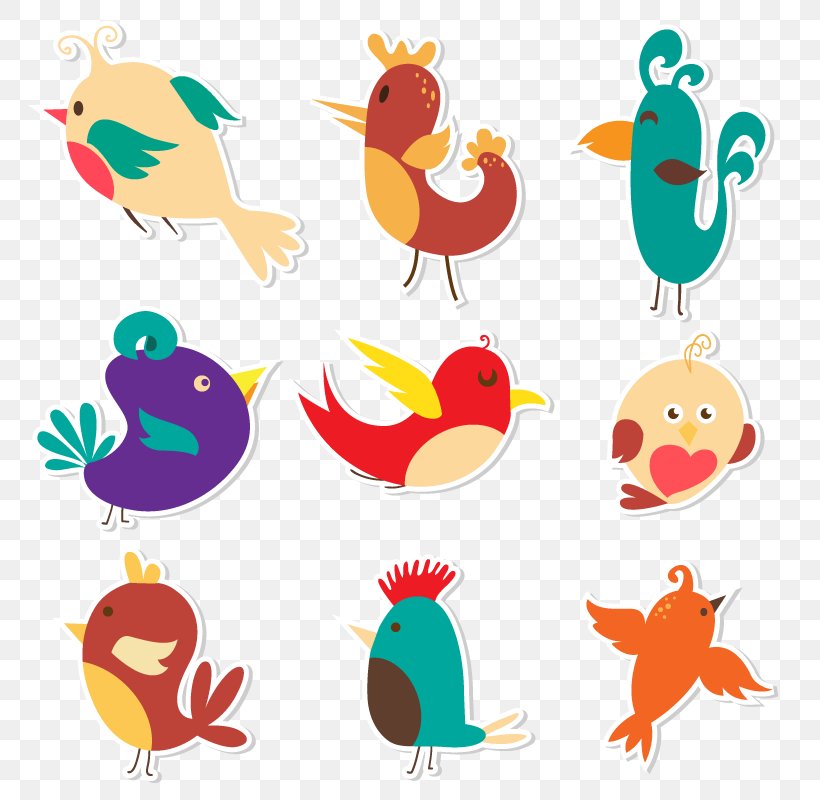 Bird Clip Art, PNG, 800x800px, Bird, Artwork, Beak, Cartoon, Chicken Download Free