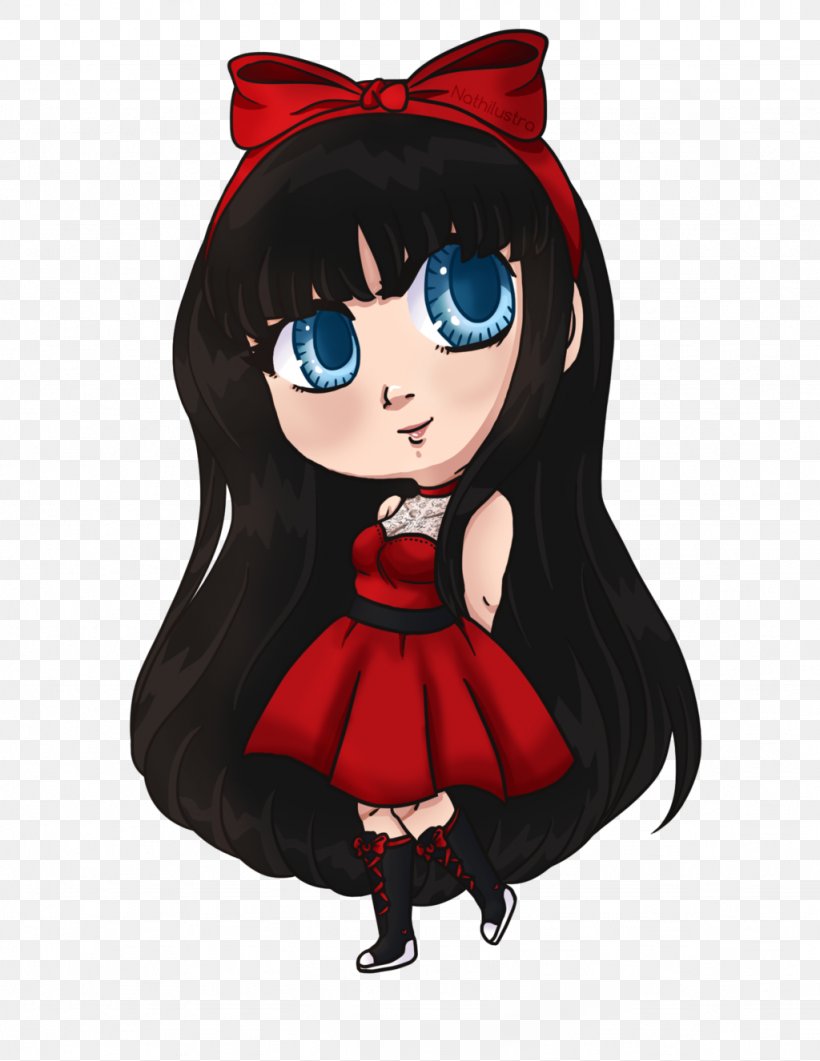 Black Hair Illustration Doll Character Fiction, PNG, 1024x1326px, Black Hair, Animated Cartoon, Brown Hair, Character, Doll Download Free