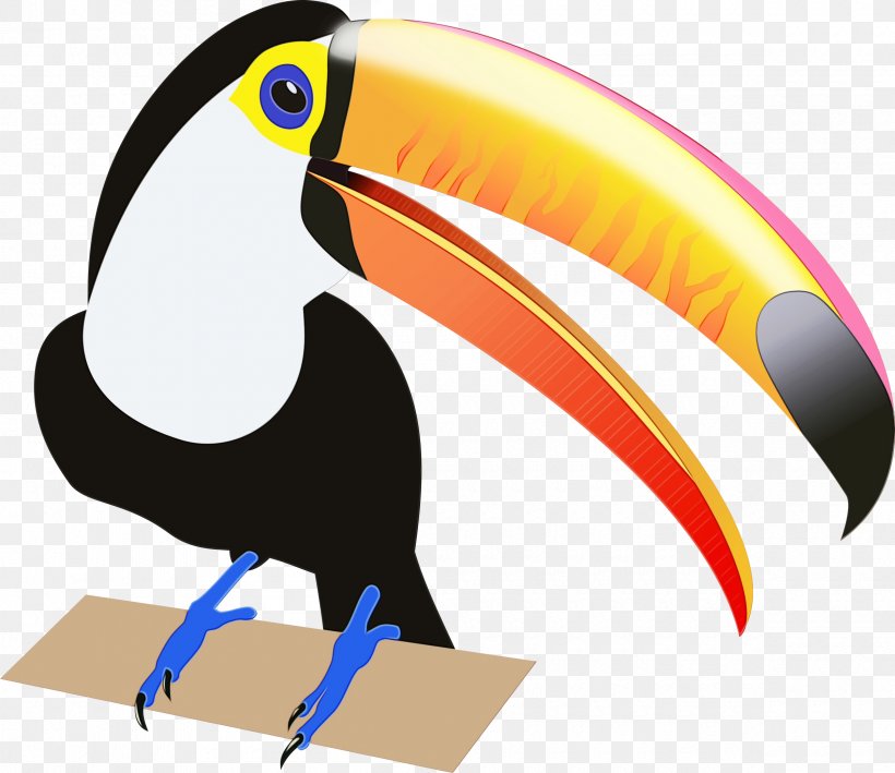Hornbill Bird, PNG, 2400x2078px, Watercolor, Animal, Beak, Bird, Cartoon Download Free