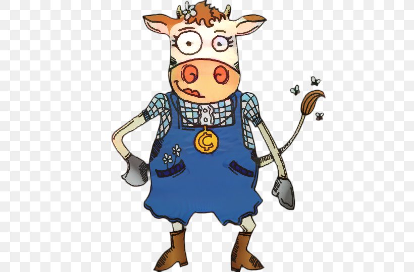 Clip Art Cattle Cartoon Clarabelle Cow Illustration, PNG, 540x540px, Cattle, Animal, Animated Cartoon, Animation, Art Download Free