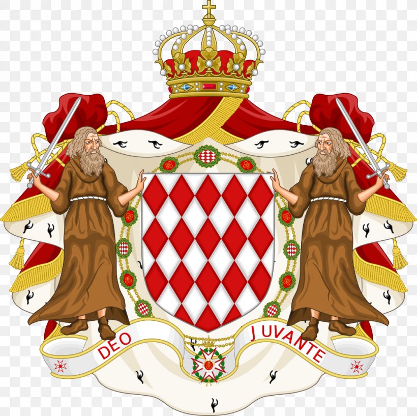 Coat Of Arms Of Monaco Coat Of Arms Of Monaco House Of Grimaldi Crest, PNG, 1000x997px, Monaco, Albert Ii Prince Of Monaco, Christmas Decoration, Christmas Ornament, Coat Of Arms Download Free