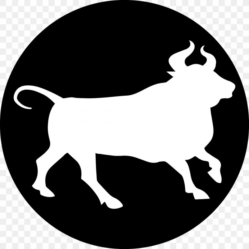 Astrology Taurus Dog Zodiac Aries, PNG, 1000x1000px, Astrology, Aries, Astrological Sign, Black, Black And White Download Free