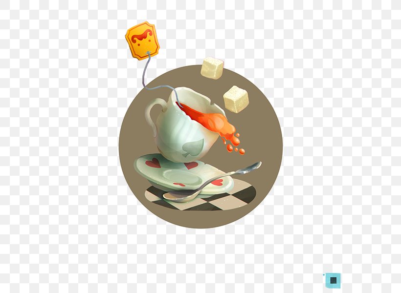 Black Tea Alice's Adventures In Wonderland Tea Party Tea Bag, PNG, 600x600px, Tea, Alice S Adventures In Wonderland, Art, Artist, Black Tea Download Free