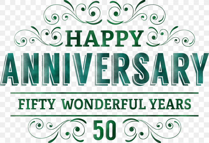 Happy Anniversary, PNG, 3000x2055px, Happy Anniversary, Green, Logo, M, Meter Download Free