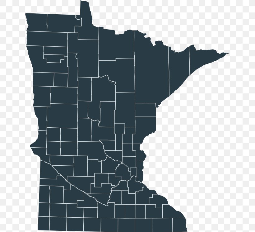 Minnesota Map Royalty-free, PNG, 658x745px, Minnesota, Bird Atlas, Black And White, Map, Minnesota House Of Representatives Download Free