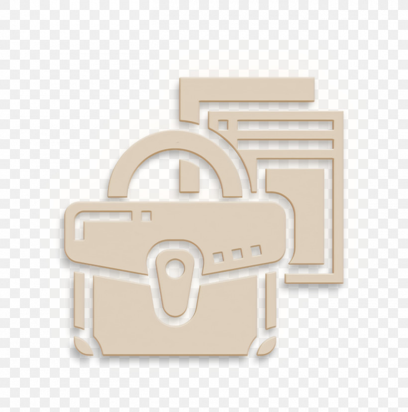 Briefcase Icon Business Essential Icon Work Icon, PNG, 1360x1376px, Briefcase Icon, Bag, Baggage, Beige, Business Essential Icon Download Free