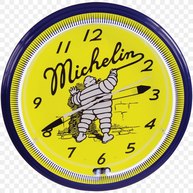 Car Michelin Man Tire Bicycle, PNG, 1000x1000px, Car, Area, Bicycle, Clermontferrand, Clock Download Free