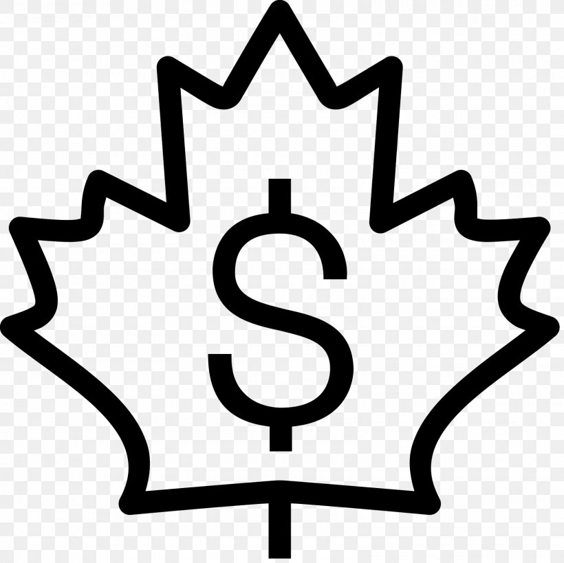 Maple Leaf Canada Symbol Clip Art, PNG, 1600x1600px, Maple Leaf, Area, Black And White, Canada, Flag Of Canada Download Free