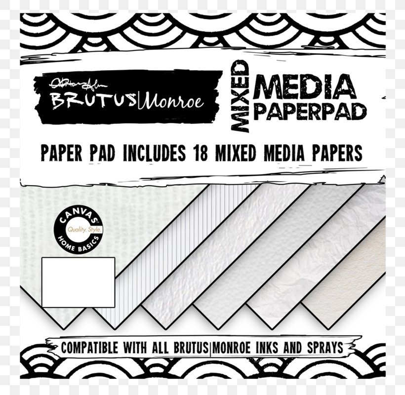 Paper Mixed Media Art Craft Brutus Monroe, PNG, 800x800px, Paper, Area, Art, Black, Black And White Download Free