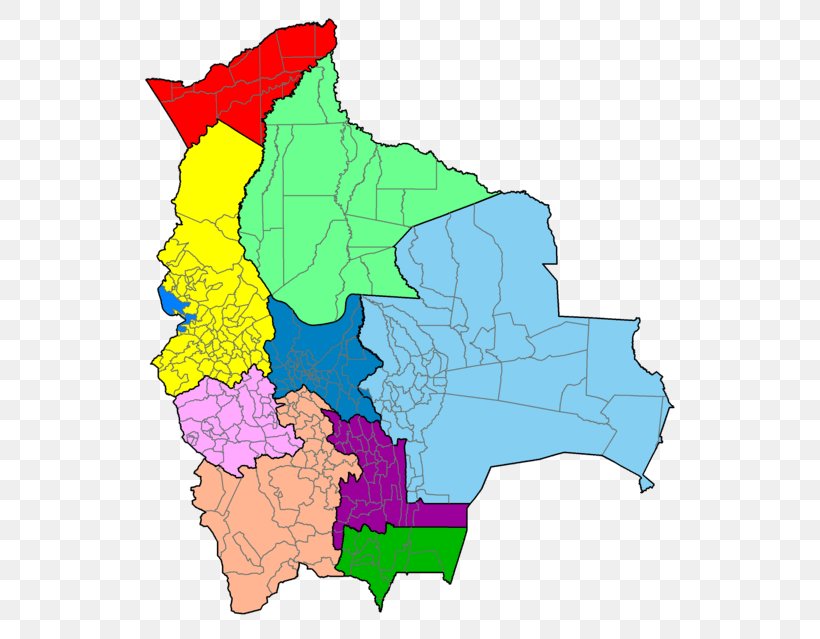 Santa Cruz De La Sierra Map Provinces Of Bolivia Geography, PNG, 567x639px, Santa Cruz De La Sierra, Area, Bolivia, Ecoregion, Fact Download Free