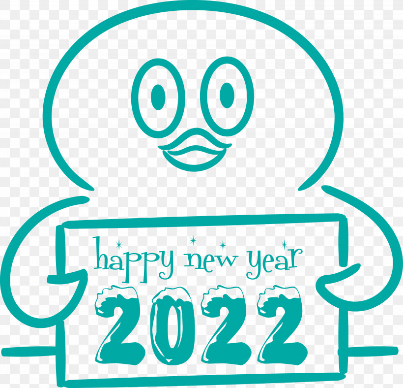 2022 Happy New Year 2022 New Year Happy New Year, PNG, 3000x2884px, Happy New Year, Behavior, Green, Happiness, Human Download Free