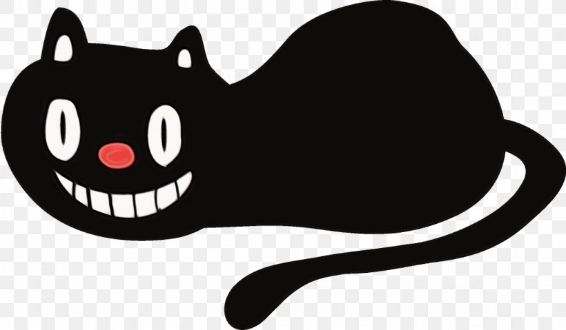 Black Cartoon Cat Black Cat Nose, PNG, 1026x600px, Watercolor, Black, Black Cat, Cartoon, Cat Download Free