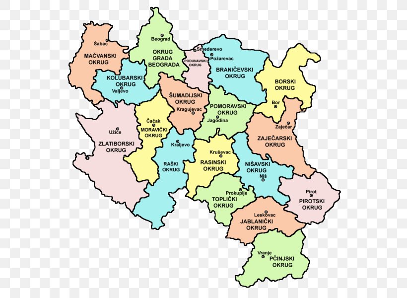 Central Serbia Districts Of Serbia Serbian Administrative Division, PNG, 578x600px, Serbia, Administrative Division, Area, Districts Of Serbia, English Download Free