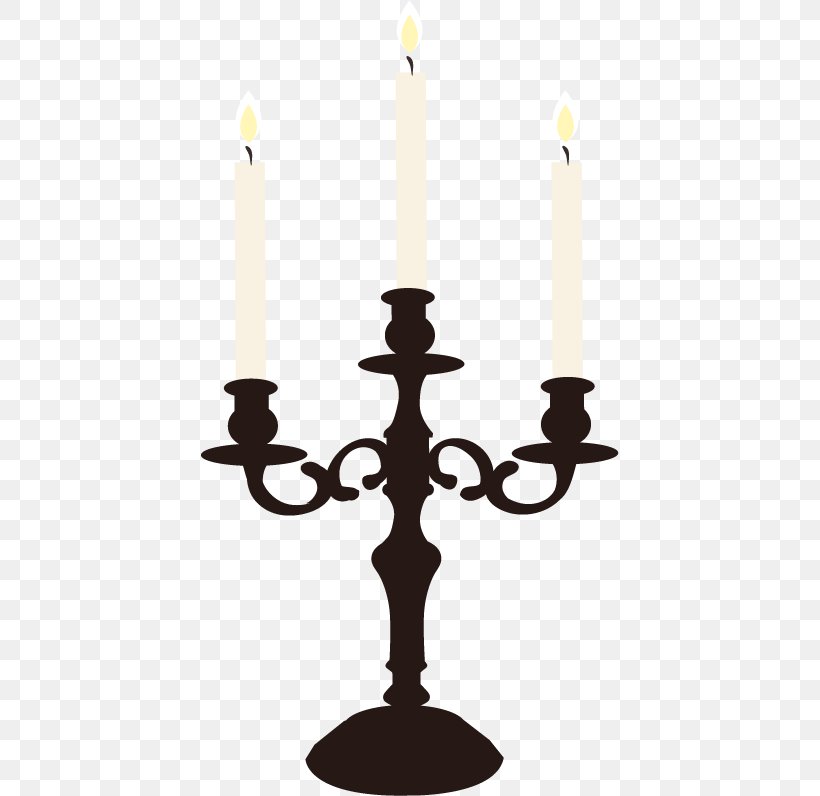 Chandelier Candle Clip Art, PNG, 418x796px, Chandelier, Candle, Candle Holder, Silhouette Download Free