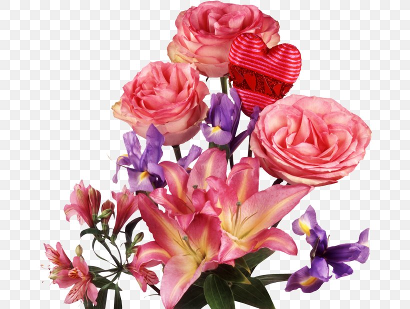 Garden Roses Pink Cut Flowers, PNG, 670x618px, Garden Roses, Artificial Flower, Cut Flowers, Floral Design, Floristry Download Free