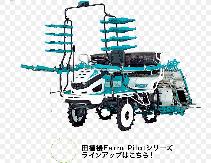 Rice Transplanter Kubota Corporation Agriculture Agricultural Machinery Tractor, PNG, 742x635px, Rice Transplanter, Agricultural Machinery, Agriculture, Business, Culture Du Riz Download Free