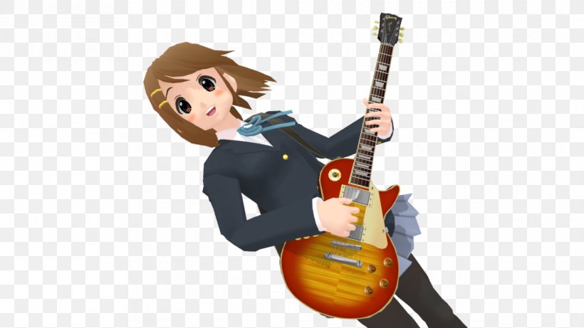 Yui Hirasawa Tsumugi Kotobuki Guitar Mio Akiyama K-On!, PNG, 1191x670px, Watercolor, Cartoon, Flower, Frame, Heart Download Free