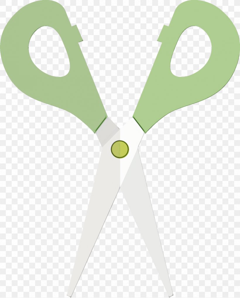 Green Scissors Cutting Tool Office Instrument Office Supplies, PNG, 824x1026px, Watercolor, Cutting Tool, Green, Office Instrument, Office Supplies Download Free