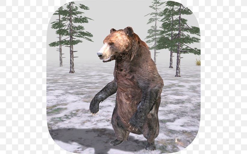 Grizzly Bear Alaska Peninsula Brown Bear Terrestrial Animal Wildlife, PNG, 512x512px, Grizzly Bear, Alaska Peninsula Brown Bear, Animal, Bear, Brown Bear Download Free