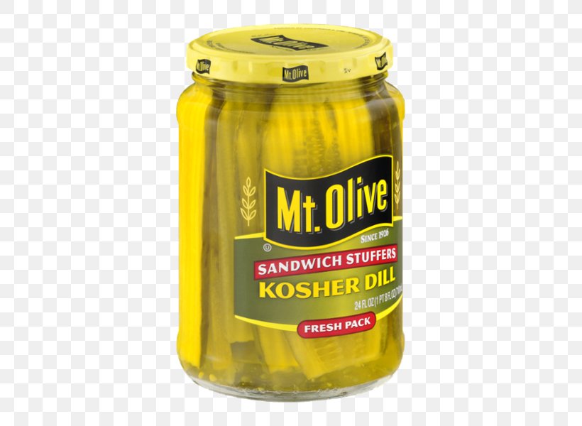 Relish Pickled Cucumber Mt. Olive Pickle Company Mount Olive Pickling, PNG, 600x600px, Relish, Condiment, Dill, Food Preservation, Ingredient Download Free