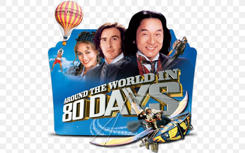 Around The World In 80 Days Around The World In Eighty Days Frank Coraci Steve Coogan Jean Passepartout, PNG, 512x512px, Around The World In 80 Days, Around The World, Around The World In Eighty Days, Brand, Film Download Free