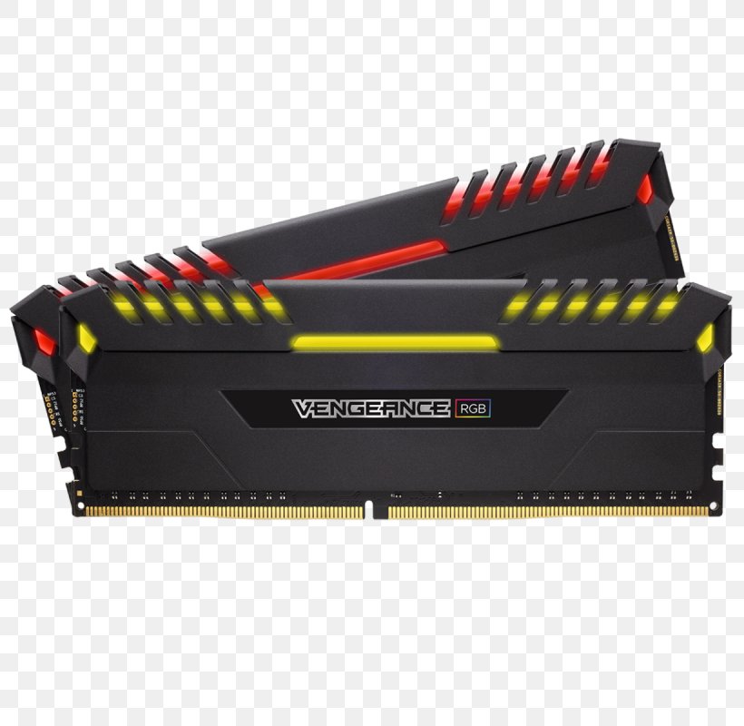 DDR4 SDRAM Corsair Components RGB Color Model Personal Computer, PNG, 800x800px, Ddr4 Sdram, Computer Hardware, Computer Memory, Corsair Components, Corsair Vengeance Rgb Ddr4 Download Free