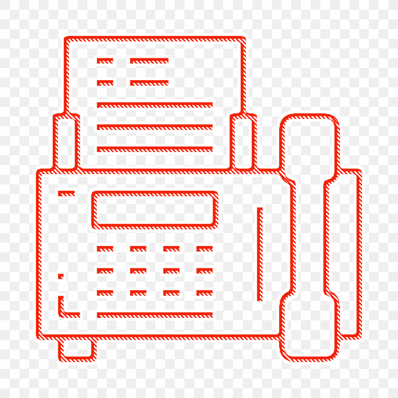 Office Stationery Icon Fax Icon, PNG, 1152x1152px, Office Stationery Icon, Diagram, Fax Icon, Line Download Free