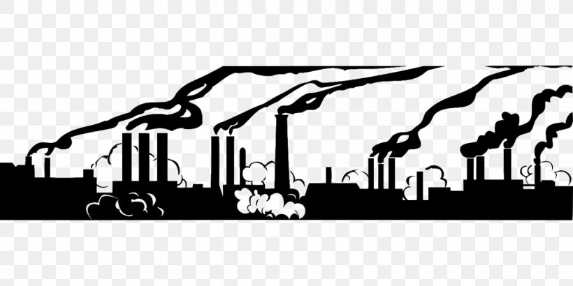 Air Pollution Natural Environment Clip Art, PNG, 1200x600px, Pollution, Air Pollution, Atmosphere Of Earth, Black And White, Ecological Crisis Download Free