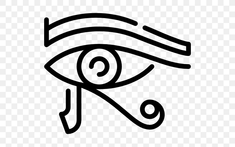 Ancient Egypt Eye Of Ra Clip Art, PNG, 512x512px, Ancient Egypt, Artwork, Black, Black And White, Egyptian Download Free