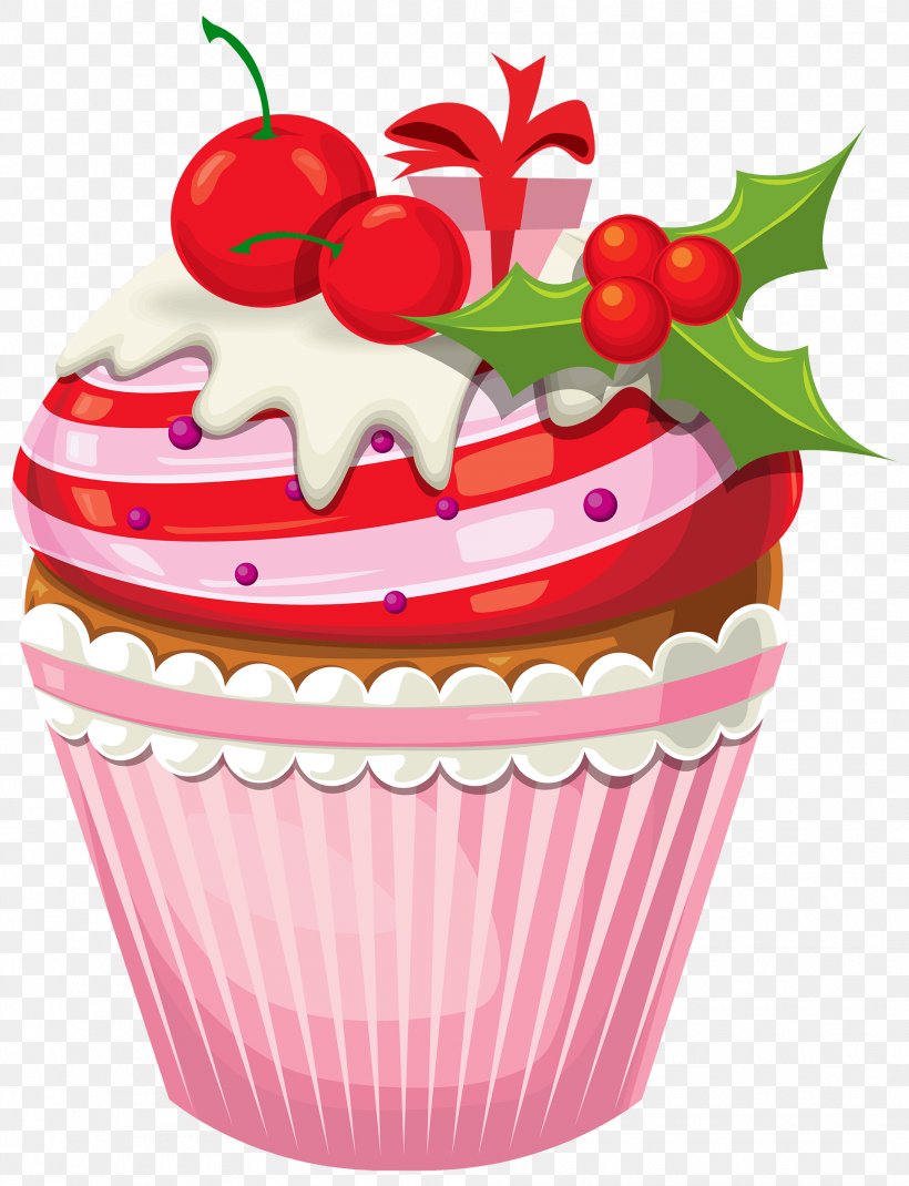 Christmas Cake Birthday Cake Cupcake Clip Art, PNG, 1915x2500px, Christmas Cake, Baking Cup, Birthday Cake, Buttercream, Cake Download Free