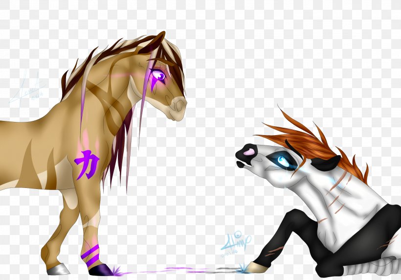 Mustang Stallion Halter Pack Animal Rein, PNG, 2728x1904px, Mustang, Bridle, Cartoon, Character, Fiction Download Free
