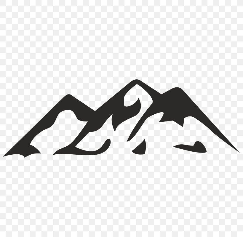 Silhouette Mountain Mesa, PNG, 800x800px, Silhouette, Black, Black And White, Brand, Drawing Download Free