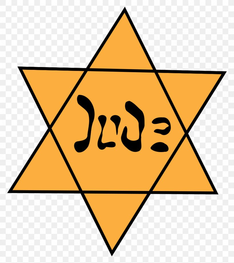 Star Of David The Holocaust Yellow Badge Judaism Jewish People, PNG, 910x1024px, Star Of David, Area, David, Hexagram, History Of The Jews In Germany Download Free