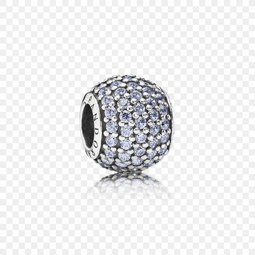 Earring Pandora Charm Bracelet Cubic Zirconia Jewellery, PNG, 1000x1000px, Earring, Bead, Body Jewelry, Bracelet, Charm Bracelet Download Free