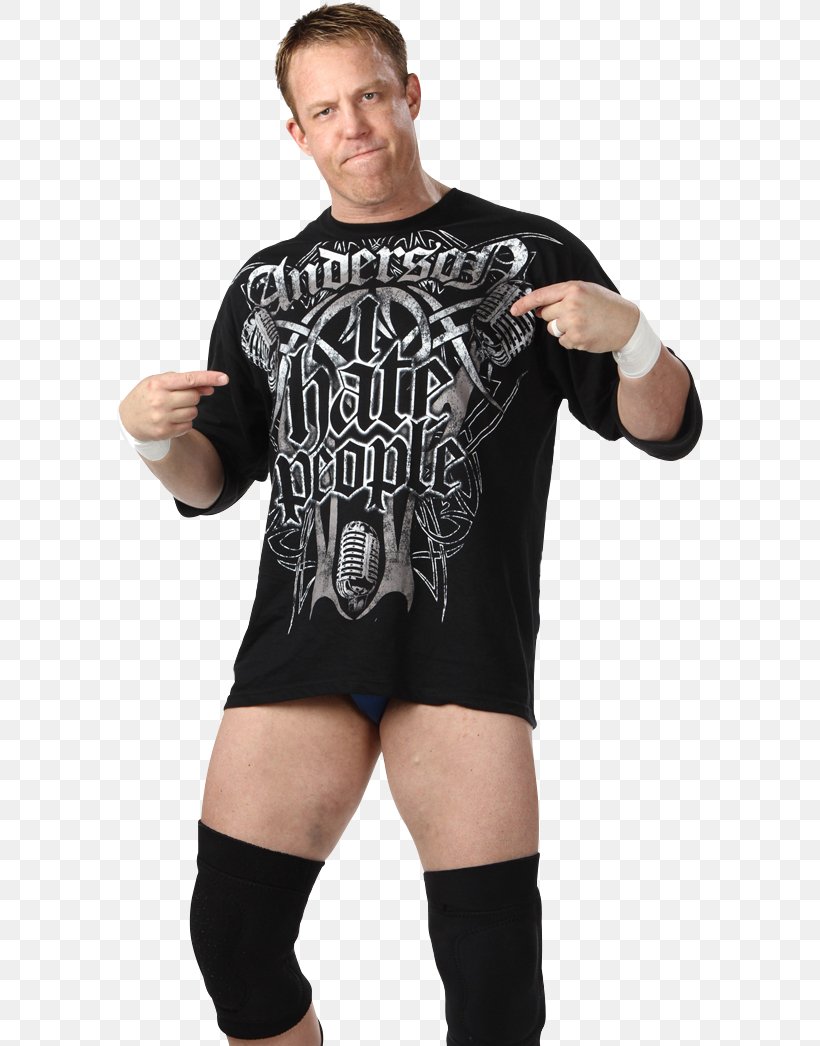 Ken Anderson T-shirt Impact World Championship Impact! Professional Wrestler, PNG, 586x1046px, Ken Anderson, Aj Styles, Arm, Boxing Glove, Clothing Download Free