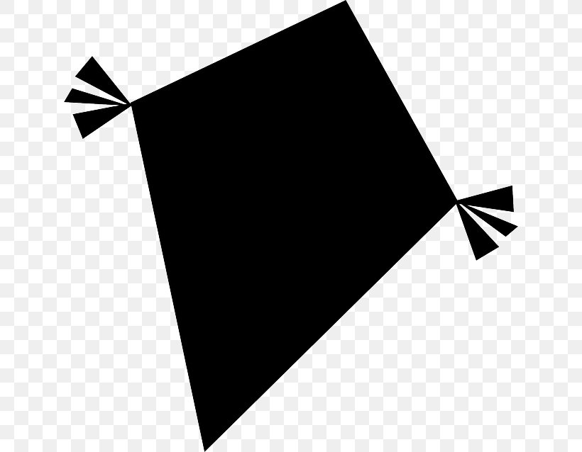 Kitesurfing Silhouette Clip Art, PNG, 640x638px, Kite, Black, Black And White, Blog, Brand Download Free
