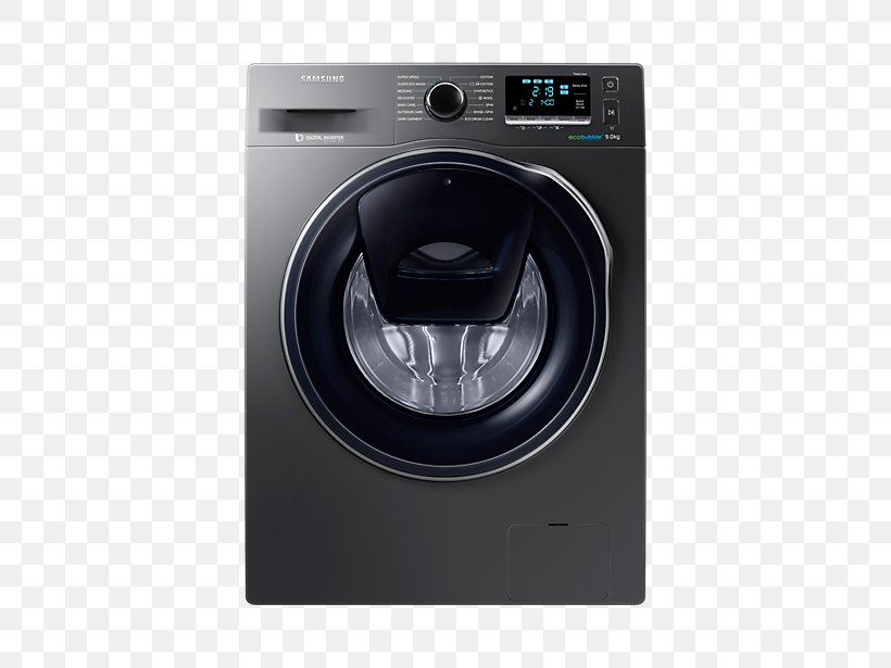 Washing Machines Samsung Galaxy S9 Samsung Washing Machine, PNG, 802x615px, Washing Machines, Cleaning, Clothes Dryer, Detergent, Home Appliance Download Free