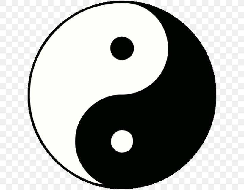 Yin And Yang Taoism Qigong Taijitu Chinese Philosophy, PNG, 640x640px, Yin And Yang, Area, Black And White, Chinese Philosophy, Concept Download Free