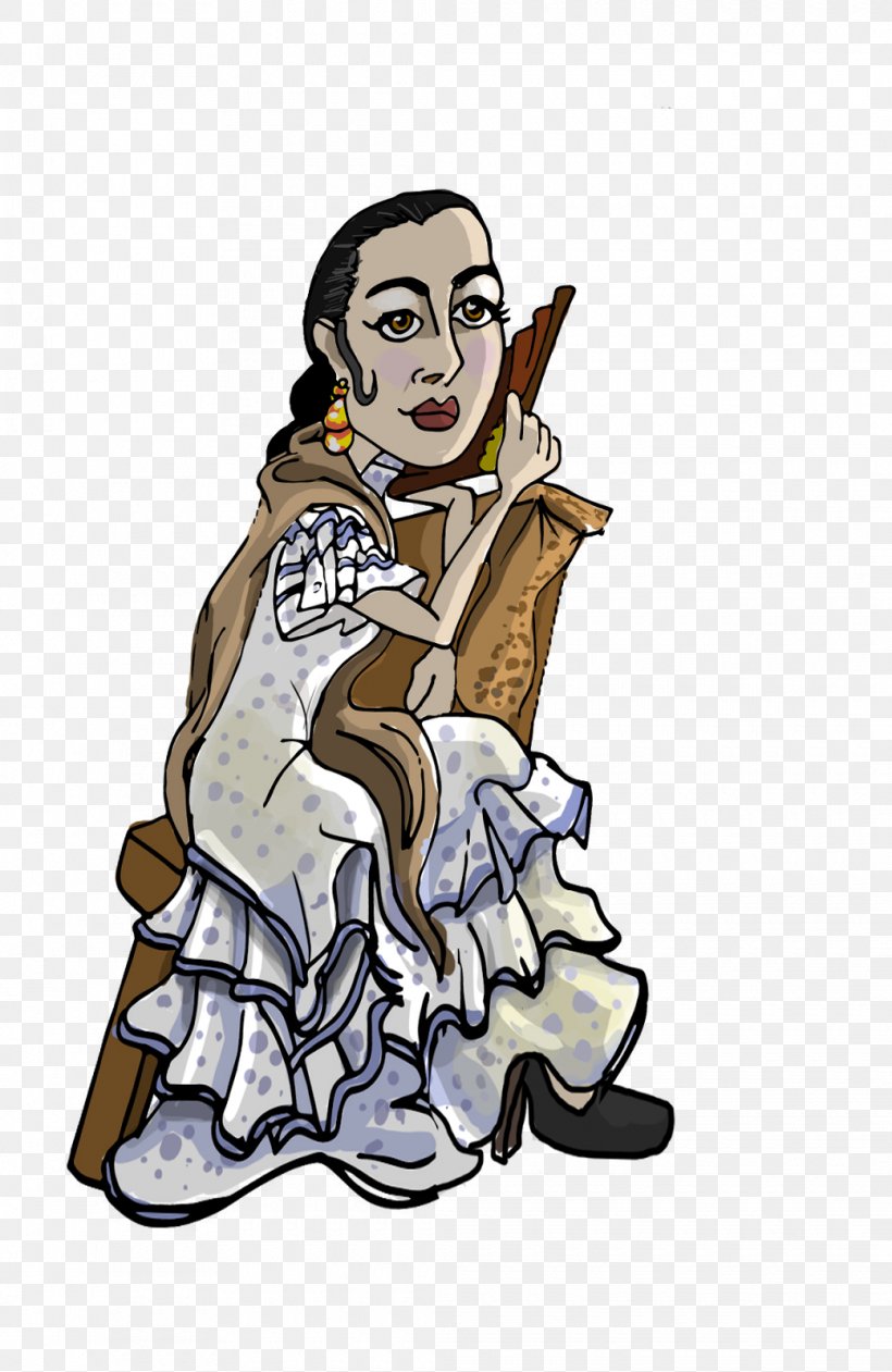 El Sur De Romero Flamenco Illustration Comics Cartoon, PNG, 1040x1600px, Flamenco, Art, Cartoon, Comics, Costume Design Download Free