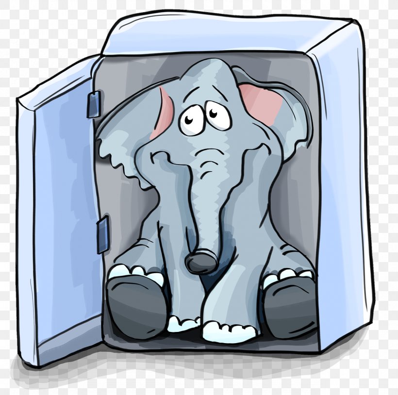 Refrigerator Elephantidae Wine Cooler Clip Art, PNG, 1280x1271px, Refrigerator, Cartoon, Cooler, Dog Like Mammal, Elephant Download Free