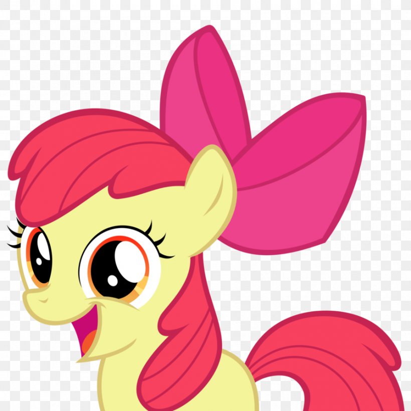 Apple Bloom Applejack Pony Cutie Mark Crusaders Pinkie Pie, PNG, 894x894px, Watercolor, Cartoon, Flower, Frame, Heart Download Free