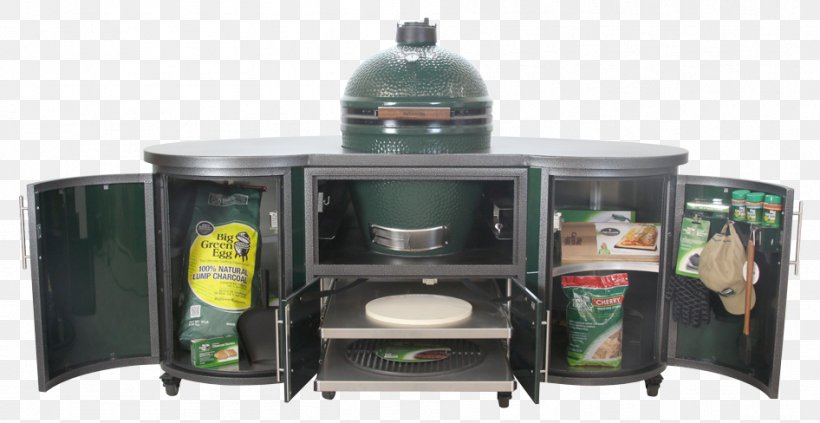 Barbecue Table Big Green Egg Kamado Kitchen, PNG, 946x488px, Barbecue, Big Green Egg, Ceramic, Cooking Ranges, Drawer Download Free