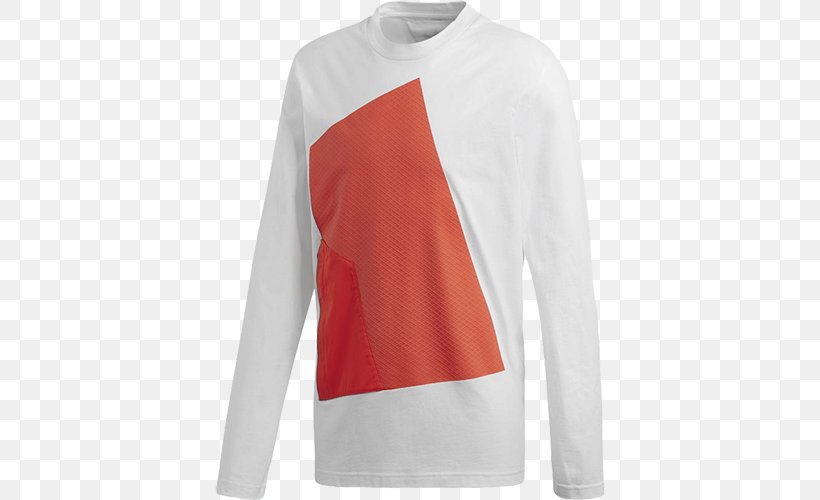 Long-sleeved T-shirt Adidas White, PNG, 500x500px, Tshirt, Active Shirt, Adidas, Adidas Outlet, Adidas Sport Performance Download Free