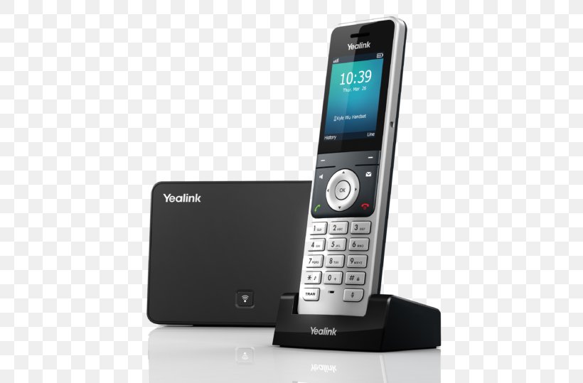Digital Enhanced Cordless Telecommunications Yealink W52H IP-DECT Cordless Telephone, PNG, 500x539px, Yealink W52h, Answering Machine, Cellular Network, Communication Device, Cordless Telephone Download Free