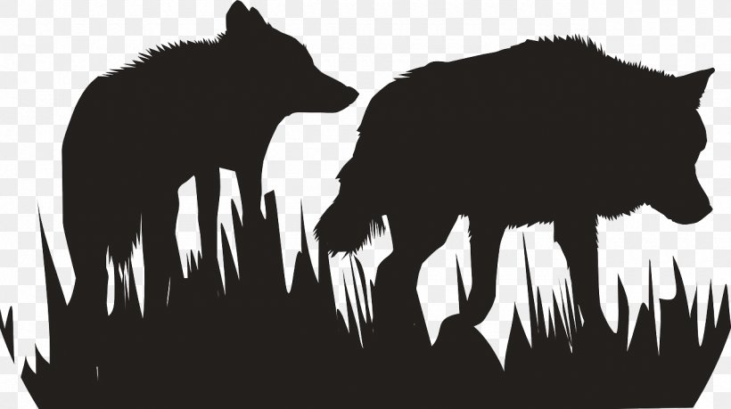 White Fang Vizsla The Call Of The Wild Never Cry Wolf Clip Art, PNG, 1280x718px, White Fang, Animal, Bear, Black, Black And White Download Free