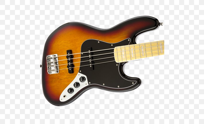 Fender Jazz Bass V Fender Jaguar Bass Sunburst Squier, PNG, 500x500px, Watercolor, Cartoon, Flower, Frame, Heart Download Free